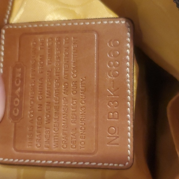 Coach Demin and Leather Bag - Picture 4 of 7